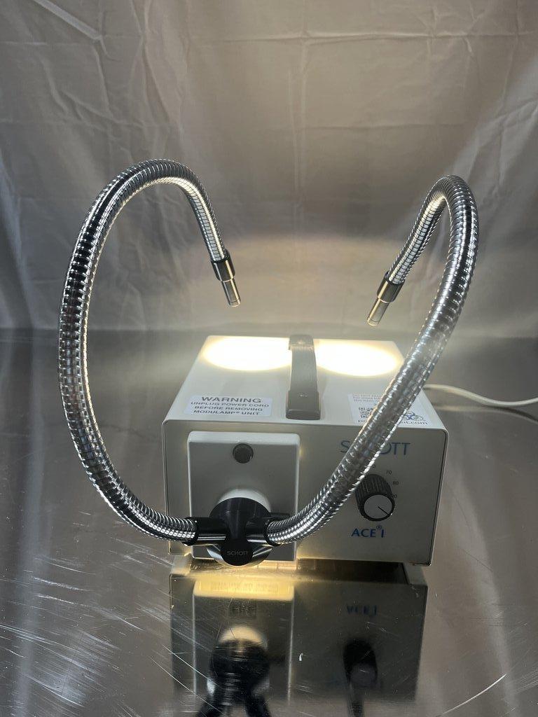 Schott A20500.2 Fiber Optic Illuminator, Good Condition